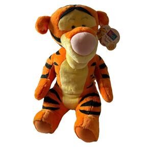 Talking Tigger DISNEY Fisher Price “I talk!” Jumbo Plush Animal Toy - 22 inches